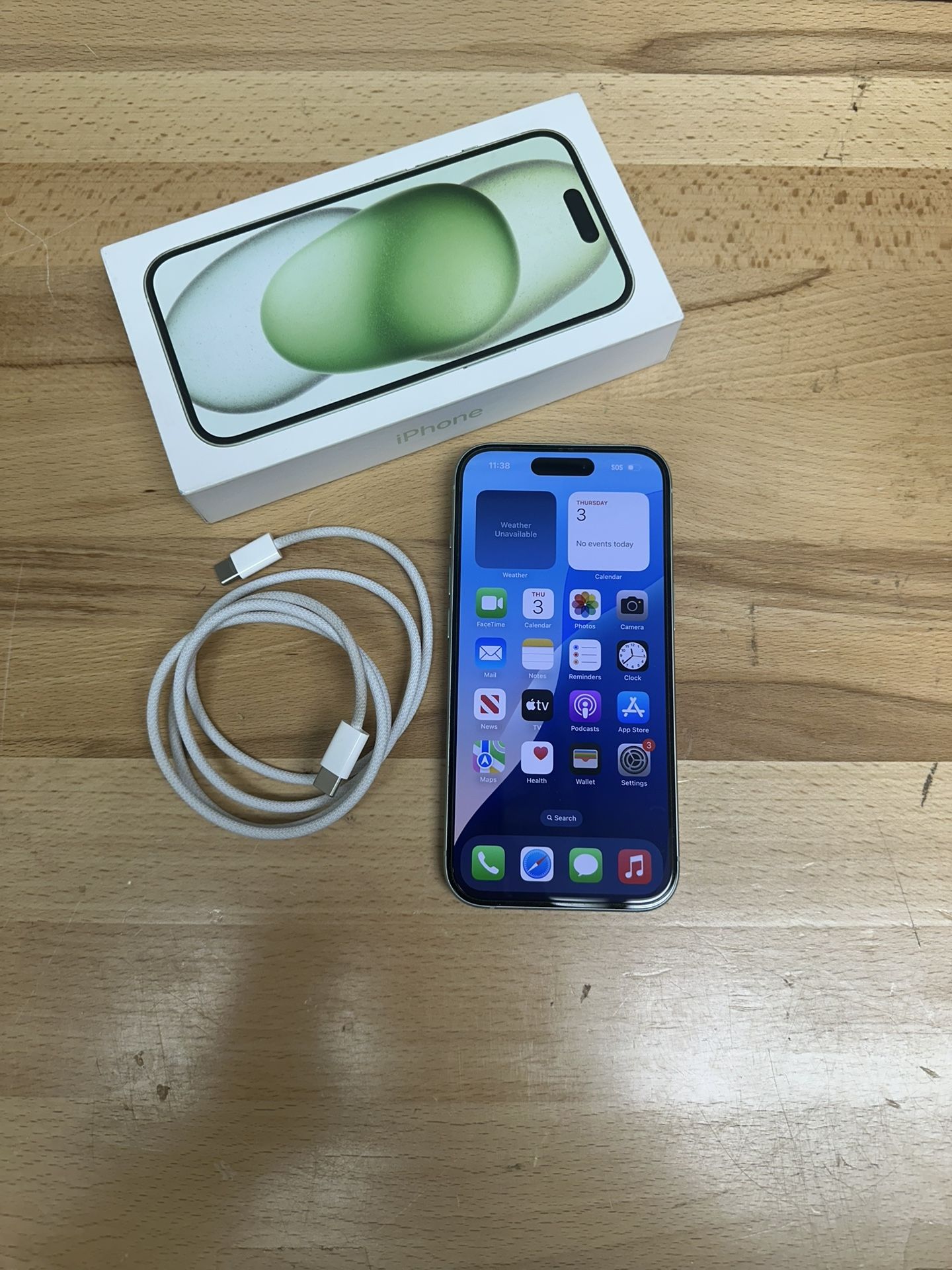 Apple iPhone 15 Green - 128gb - Unlocked