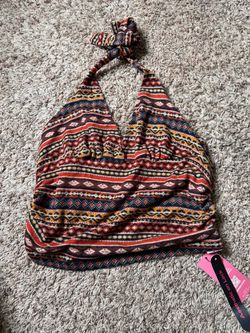 2XL halter top