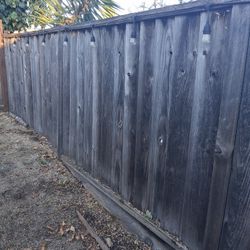 Free Redwood Fence Boards 