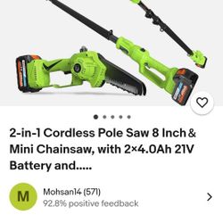 Tree Saw new  $90