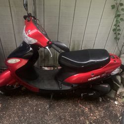 100cc Peace Sport Moped 