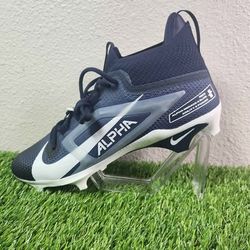 Nike Alpha Menace 4 Pro Football Cleats College Navy White Size 12 IB2501-400