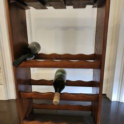 $40 Each Real RedwoodWood  Wine Rack Or Shoe Rack