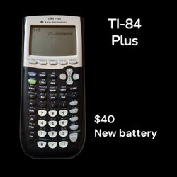 TI-84 Plus.  Graphics Calculator 
