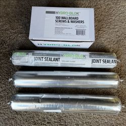 Hydro Block Sealant And Screws/ Washers. Each $15