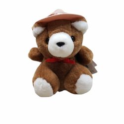 Stuffed Animal House Souvenir of Canada Brown Bear 7" New