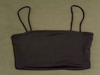 Black Tube Top with Straps