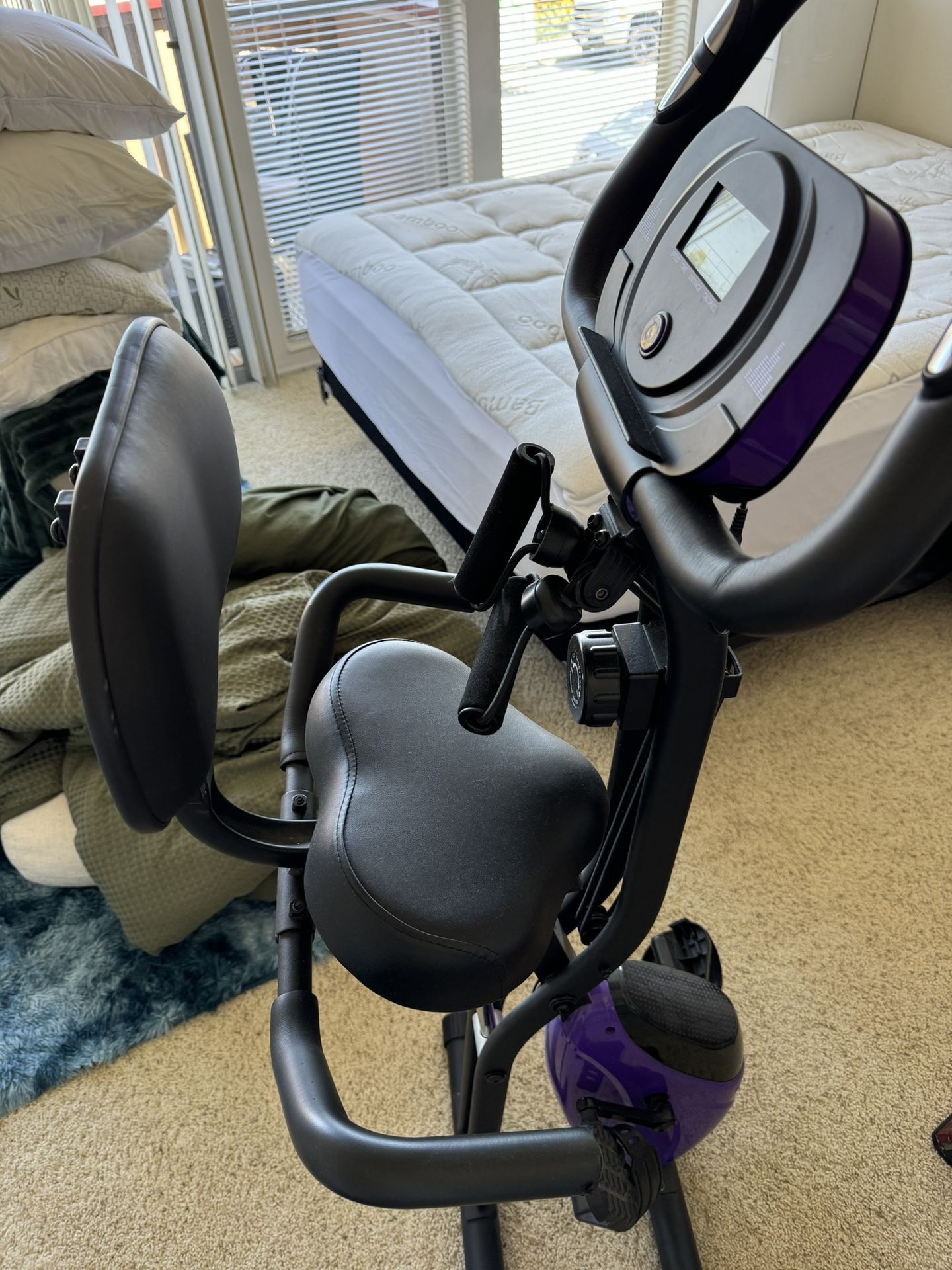 Compact Foldable Exercise Bike