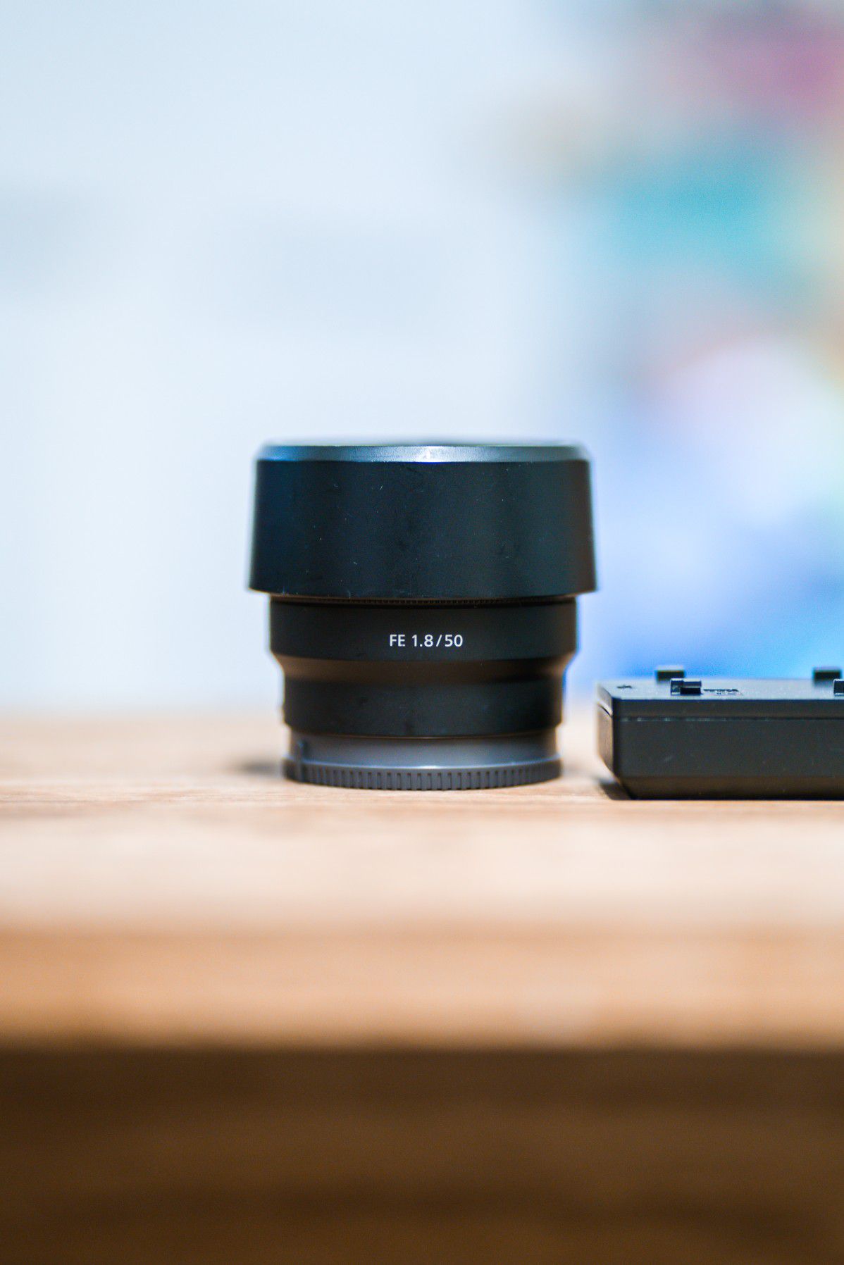 Sony 50mm f1.8 lens and ND filter