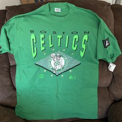Vintage Deadstock 1990s Starter Boston Celtics Tee  