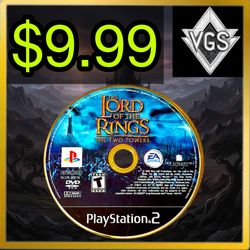*LOOSE* The Lord of the Rings The Two Towers PS2 2002