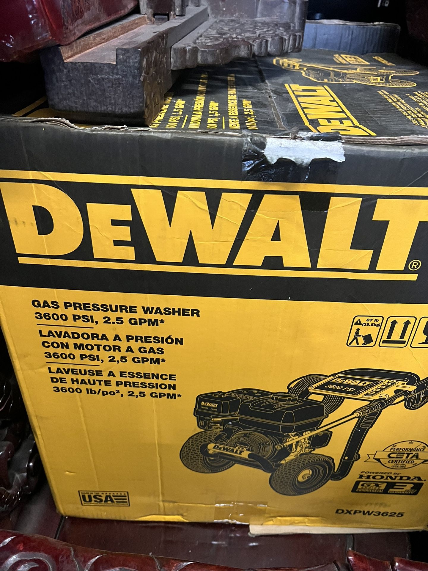Water Pressure Sealed In Box