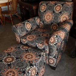 Chair & Ottoman WEEKEND SALE REDUCED PRICE