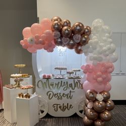 Pedestals And Candy Cart