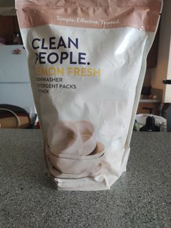 Clean People Lemon Fresh Dish Washer 