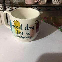 Good Day For A Vacay Coffee Cup. 17 Oz