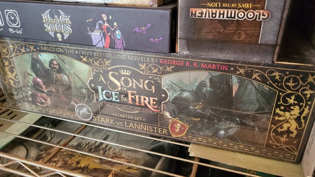 Game Of Thrones Song Of Ice And Fire Board Game