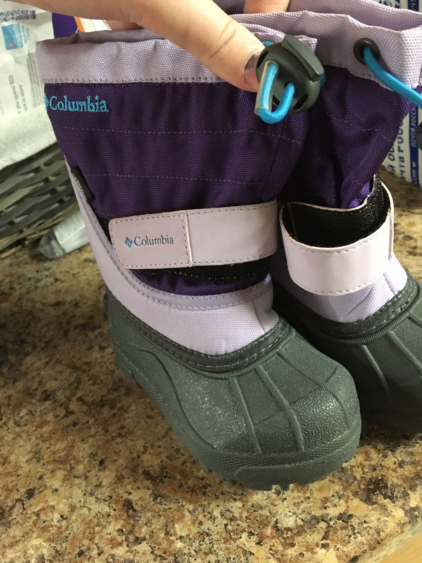 Columbia snow boots toddler girl 7size