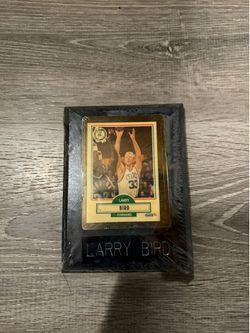 Larry Bird plaque