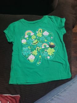 Girls St Patrick's Shirt/ Camisa De San Patricio