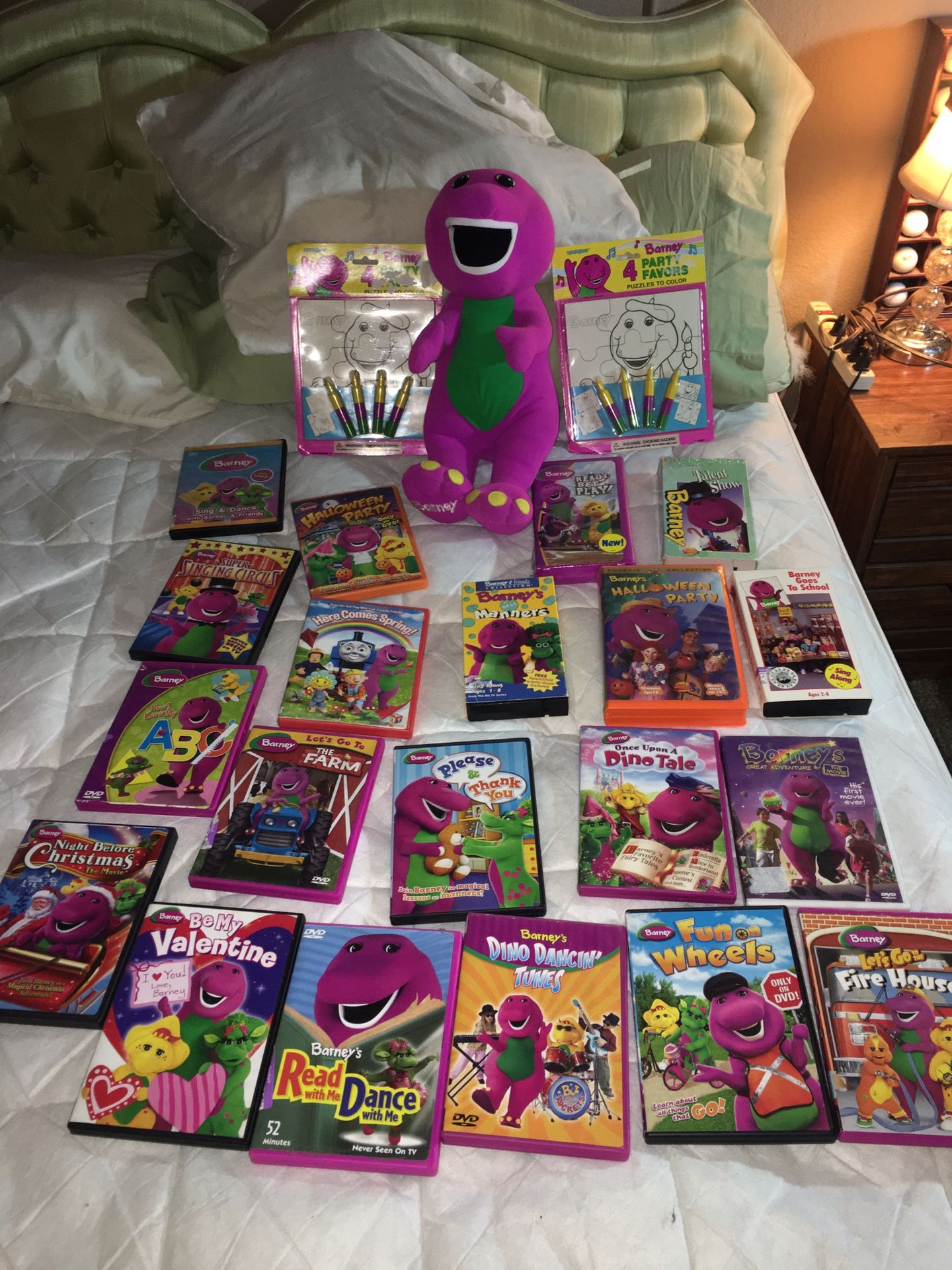 Barney VHS & DVD collection. for Sale in Henderson, NV OfferUp