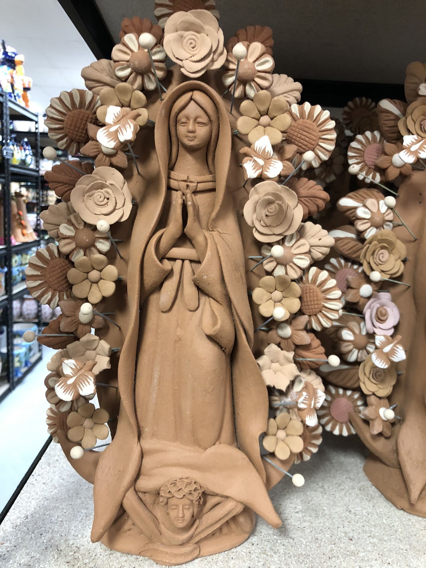 Virgen Maria Clay 