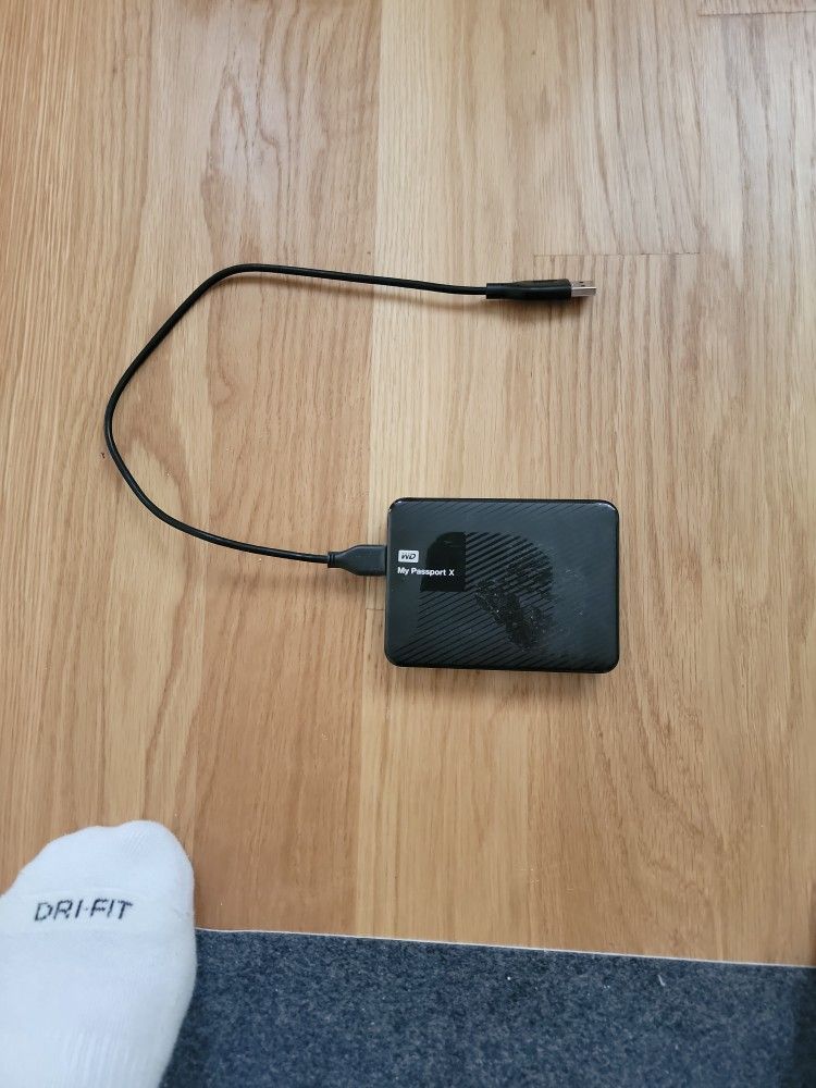 2TB Portable USB Hard Drive Western Digital
