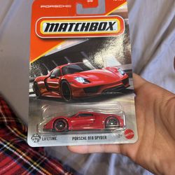 Porsche 918 Spyder Matchbox