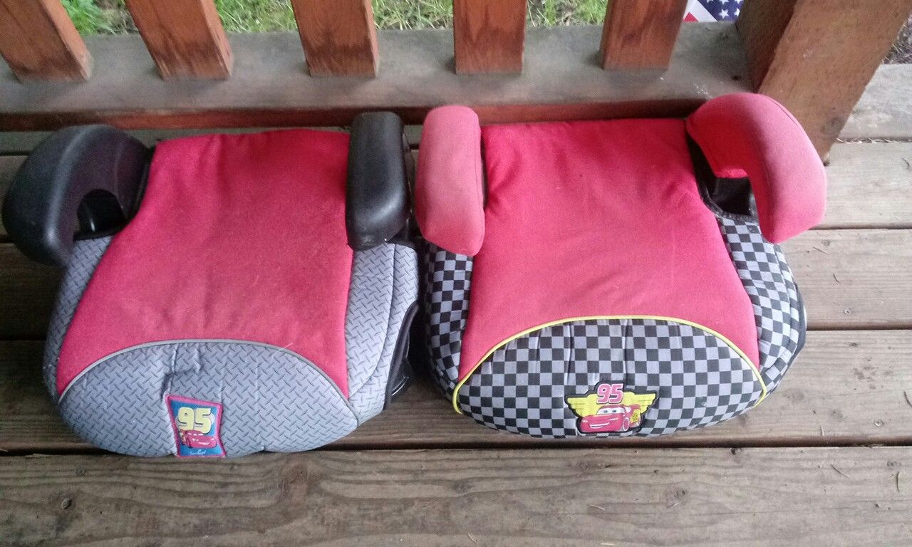 2 Disney Cars BOOSTER Seats!! Take 1 or both!