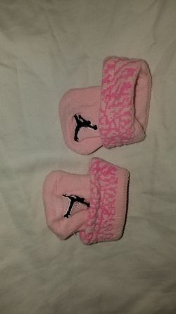 Jordan baby girl socks