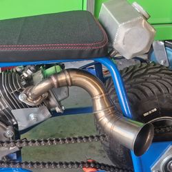 Brand New Custom Handmade Stainless Steel Exhaust Muffler Pipe Header
