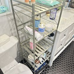 Bathroom Shelves, Sturdy But Elegant 5 Tier