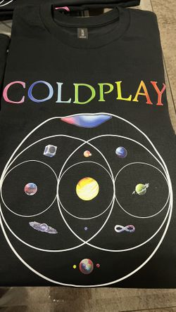 Pre-order COLDPLAY CONCERT TSHIRTS