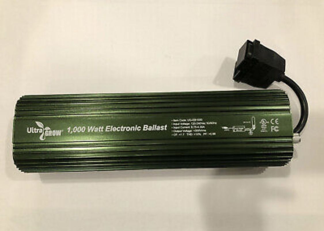 UltraGROW 1000 Watt Dimmable Electronic Ballast UG-EB1000 ULTRA GROW