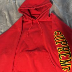 Red Supreme Hoodie