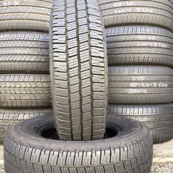 225/75/16 LT Michelin Tires 