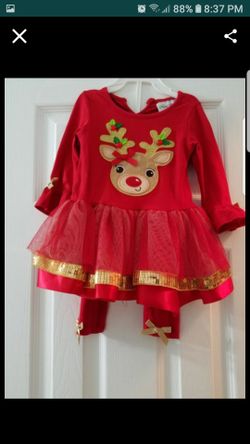 Baby girl Christmas outfit