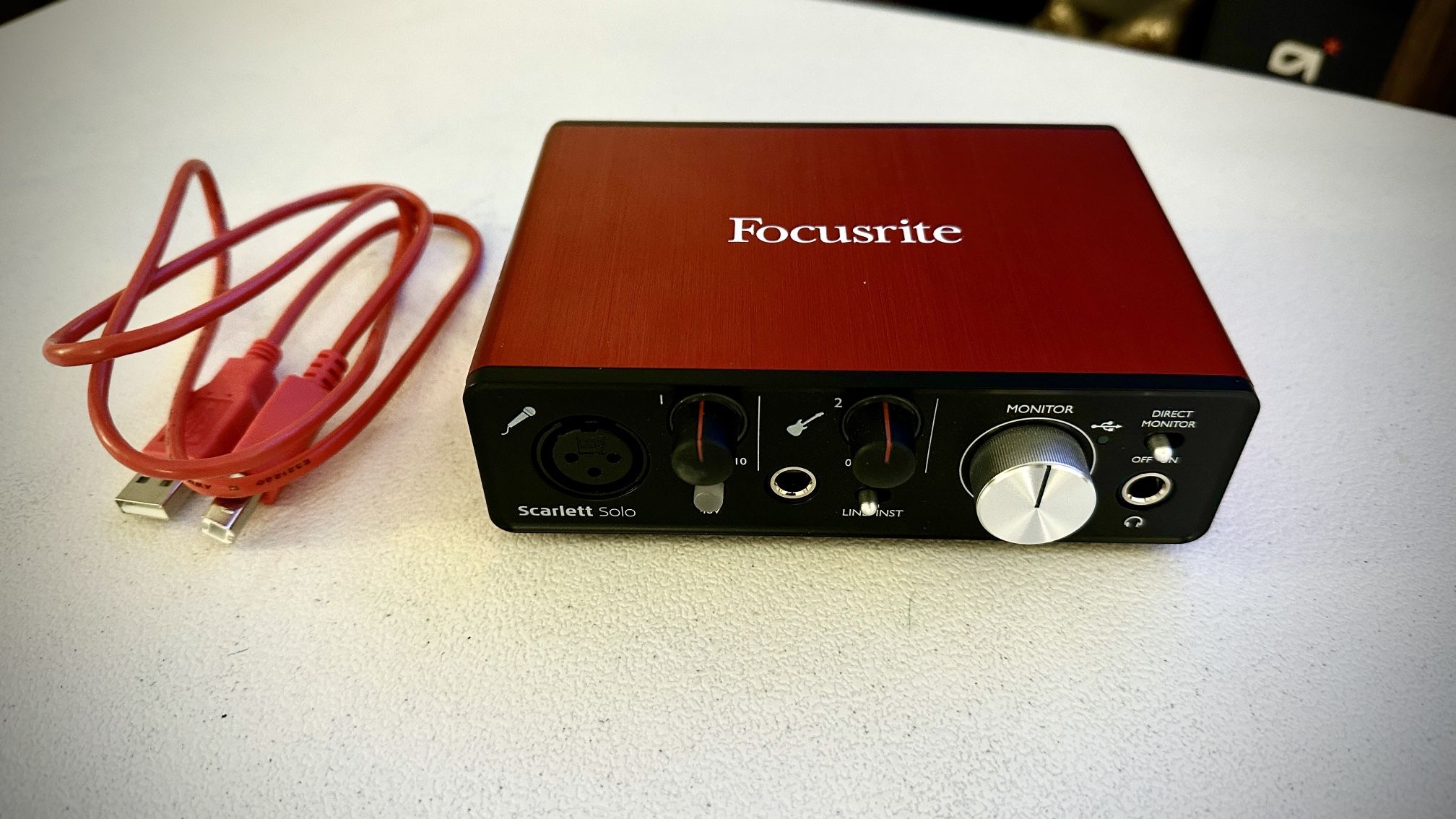 Focusrite Scarlett Solo (2nd Gen) USB Audio Interface