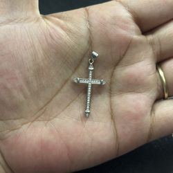 Cross Pendant, 925 Sterling Silver 