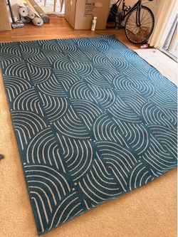 G. A. Gertmenian & Sons Regent Area Rug, Mika Blue