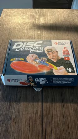 Crunch Labs Disc Launcher Build Box by Mark Rober