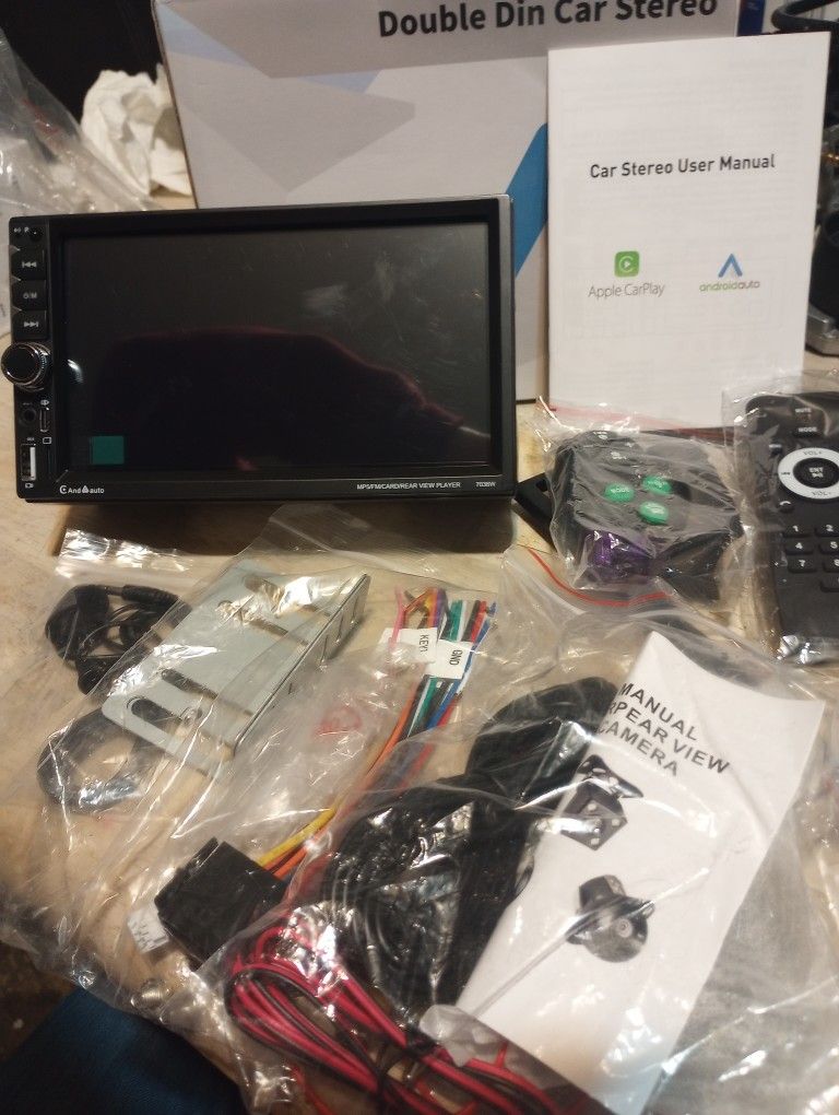 Double Din Car Stereo (APPLE CARPLAY & ANDROID )