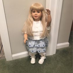 My Twinn Older Doll- Blonde Long Hair With Blue Eyes - Fantastic!