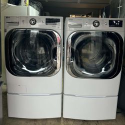 LG Washer And Electric Dryer 