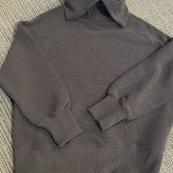 VARLEY Woman's Pull Over Sweatshirt, High Neck, Top Color, Zippers On The Sides