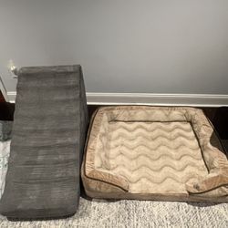 Dog Bed And Couch Stair 