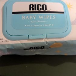 Rico Baby Wipes 80 Count
