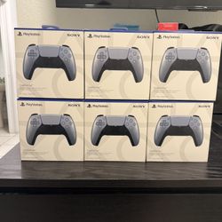 Sterling Silver Dualsense Ps5 Controller 