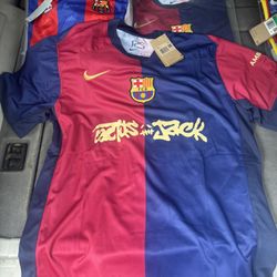 Travis Scott x Barcelona 2025 Home Jersey 