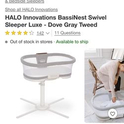 Halo Bassinest Swivel Sleeper Luxe Series
